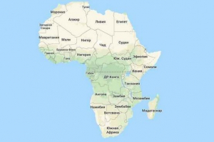 Топ-10 найбільших в африканській площі - короткий опис та карту Топ-10 найбільших в африканській площі - короткий опис та карту